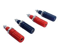 Connettore for altoparlante audio terminale con presa a banana da 4 mm Adattatore di conversione jack for amplificatore con sonda a banana da 4 mm(2Pcs-01)