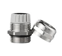 Connettore for cavo impermeabile IP68 in ottone nichelato, cavo metrico M8 M10 M12 M14 M16 M18-M36, adatto for cavi da 18 a 25 mm, for cavi da 4 a 8 mm(M25x1.5 fit 13-18mm)