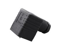 Connettore for elettrovalvola GDM3016 - Spina angolata M16, 3+PE, 250 V 16 A, collegabile sul campo, classificazione IP65, nero(1pcs)