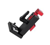 Connettore for guida a T, fermo for guida a T, fermo for guida a mitra scorrevole, fermo for guida a mitra - Connettore for scivolo in alluminio, utensile for lavorazione del legno(F45 Black)