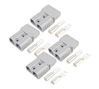 Connettore for la ricarica della batteria della linea di estensione Collegamento for l'accumulo di energia CC dell'aria condizionata(4pcs 120A Gray)