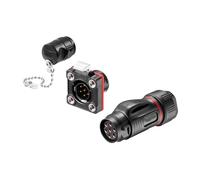 Connettore for strumenti meccanici for installazione inversa impermeabile e antipolvere a 2-14 conduttori, spina e presa for aviazione industriale BD20(7 core)