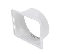 Connettore for tubo di scarico del condizionatore d'aria, design filettato, adattatore for tubo di scarico portatile da quadrato a rotondo