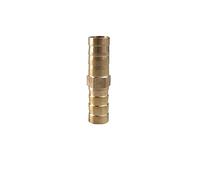 Connettore for tubo in ottone a 3 e 4 vie, flessibile a gomito dritto da 6, 8, 10, 12, 14, 16, 19 mm, connettore a spina di rame, adattatore unione(Straight,6mm)