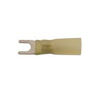Connettore Giallo Terminale A Forcella Termorestringente 5,0mm 25pz 30236