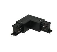 Connettore Giunto Forma L Destro Colore Nero Per Barra Sistema Binario Trifase C