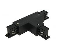 Connettore Giunto Forma T Sinistro Colore Nero Per Barra Sistema Binario Trifase
