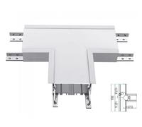 Connettore Giunto Forma T Standard 14W Bianco 4000K Per Lampada Led Lineare Da