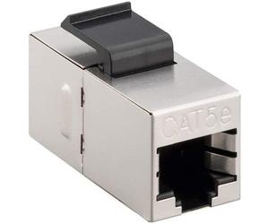 Connettore Goobay Keystone RJ45 Cat 5e STP grigio
