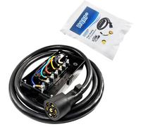 Connettore HQRP 7-Way rimorchio in linea 4 piedi scatola di giunzione cavo ca...