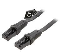 Connettore IBABL Patch cord RJ45, su entrambi i lati U/UTP 6 Cu PVC nero VENTION