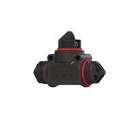 Connettore impermeabile a tre vie, una presa, due vie, tipo T, connettore impermeabile, IP68, connettore a tre vie, filo di crimpatura a vite LED