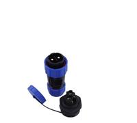 Connettore impermeabile da 24 mm LD24 Connettore for cavo a 2/3/4/5/6/7/8/9 pin M24 IP68 Collegamento a vite di testa fisso(Back nut LD24-2)