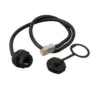 Connettore impermeabile E13 IP67 Presa femmina filettata per accoppiatore di commutazione di rete CAT5E CAT6A compatibile con automazione industriale Display LED apparecchiature di comunicazione