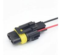 Connettore impermeabile per auto a 2 fori fari anteriori per auto fendinebbia luci diurne luci di marcia H27 880 881