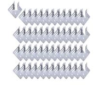 Connettore in acciaio calibro 18 per forze sismiche, capriate di copertura in legno, resistente al vento (48 confezioni)