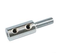 Connettore in acciaio inossidabile per cavo da palestra per una vestibilità sicura su cavi da 5 mm a 6 mm