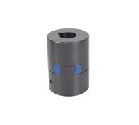 Connettore in alluminio con accoppiamento albero f L095 D53.5 L67 Adattatore for albero motore a tre ganasce Giunto di transizione Morsetto accoppiatore prugna for a coppia elevata(28x28mm)