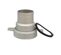 Connettore in alluminio per pompa dell'acqua con guarnizione in gomma per un montaggio sicuro del tubo e prestazioni del sistema di pompaggio di lunga durata (da 7,6 cm a 6,3 cm)