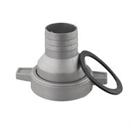 Connettore in alluminio per pompa idraulica con guarnizione in gomma per un montaggio sicuro del tubo e prestazioni del sistema di pompaggio di lunga durata (da 7,6 cm a 5