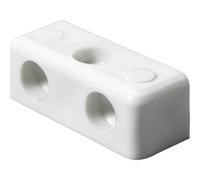 Connettore in plastica Hettich 12x12x35 mm bianco 20 pezzi Bianco