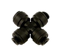 Connettore Incrociato Push-Fit 6Mm - Confezione 5 - Connetti 31051 Nuovo