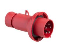 Spina Schneider industriale mobile 3X32 NT 400V IP67 rossa PKX32M735
