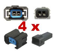Connettore iniettore - HONDA (4 x Set) injection iniezione auto tuning kfz car