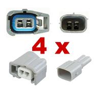 Connettore iniettore - TOYOTA (4 x Set) injection iniezione auto tuning kfz car