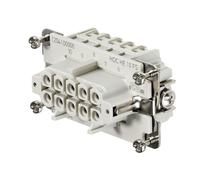 Connettore inserto Femmina Weidmuller HDC 10P+T 16A 500V 1204100000