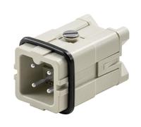 Connettore inserto Maschio Weidmuller HDC 3P+T 16A 400V 1498100000