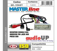 CONNETTORE ISO ALTOPARLANTI+ALIMENT SEGNALE PRE-OUT+PRESA USB HYUNDAI IX20 2018>