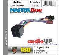 CONNETTORE ISO AUTORADIO PER ROVER 45 DAL 2000 IN POI. ADATTATORE RADIO