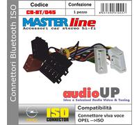 CONNETTORE ISO BLUETOOTH INTERFACCIA PER NISSAN NV 200 2010 IN POI. MASTERLINE
