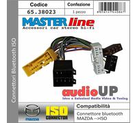 CONNETTORE ISO INTERFACCIA BLUETOOTH PER MAZDA 6 DAL 2002 AL 2008 - MASTERLINE