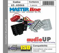 CONNETTORE ISO INTERFACCIA BLUETOOTH VOLVO S40 DAL 2004 IN POI.