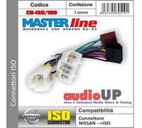 CONNETTORE ISO RADIO ORIGINALE NISSAN PATHFINDER DAL 2001 AL 2004. MASTERLINE