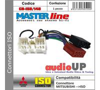 CONNETTORE ISO RADIO ORIGINALE PER MITSUBISHI PAJERO DAL 1995 IN POI.