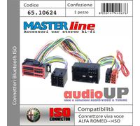 CONNETTORE ISO SISTEMA BLUETOOTH INTERFACCIA ALFA ROMEO MITO DAL 2014 IN POI.