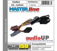 CONNETTORE ISO SISTEMA BLUETOOTH PER MITSUBISHI MONTERO 2007 IN POI - MASTERLINE