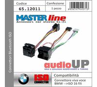 CONNETTORE ISO SISTEMA INTERFACCIA BLUETOOTH BMW X3 DAL 2004 IN POI