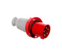 Connettore isolante portatile 5P 63A 400V rosso IP67 3666-336