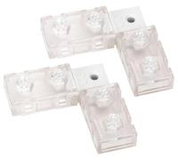 Connettore L per striscia LED da 8 mm, circuito integrato, ideale per unire campate di illuminazione in spazi ristretti e personalizzati.