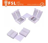 Connettore L Rapido per Strisce LED RGB 10mm, Facile Installazione