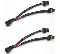 Splitter Cavo P 9006 HB4 Due Bardatura Testa Luce Lampadina Basso Fascio Spina