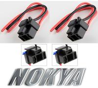 Nokya Filo Bardatura Codino Femminile 9003 HB2 H4 Nok9101 Testa Luce Bulbo Presa