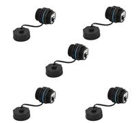 Connettore LAN per Montaggio A Pannello 5PCS con Cappuccio Antipolvere V5V3