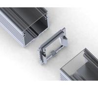 Connettore lineare in alluminio per profili LED (Pla) - argento