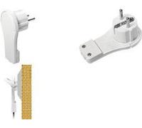 Connettore LogiLink Strøm CEE 7/7 Stik Hvid Strom NEW