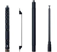 Connettore M-P antenna telescopica portatile Comet HFJ-350M 3-50MHz 9 bande nero